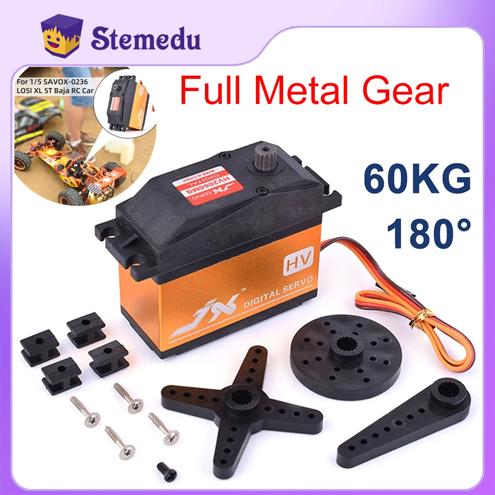 Rc Helicopter Servo - JX PDI-HV2060MG เซอร์โวมอเตอร์กันน้ำแบบดิจิตอล แรงบิดสูง 60 กก.