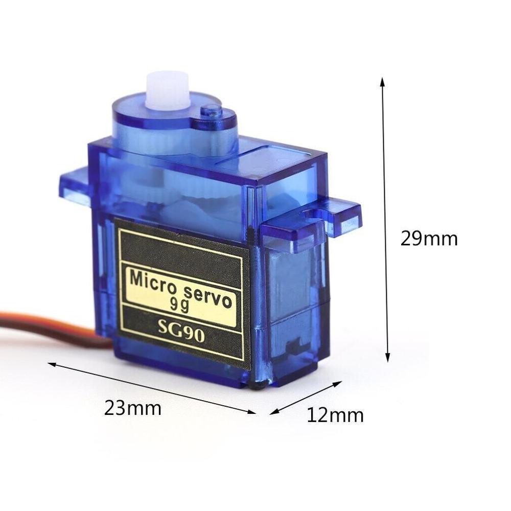SG90 9g เซอร์โวมอเตอร์ดิจิตอล  - Rc Helicopter Servo บทวิจารณ์และราคา